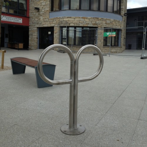 Double Hoop Cycle Stand Bicycle Stands